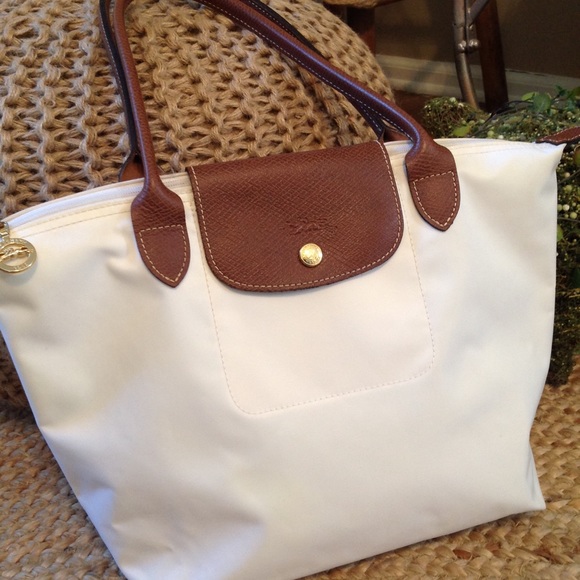 Longchamp Handbags - Longchamp White Bag